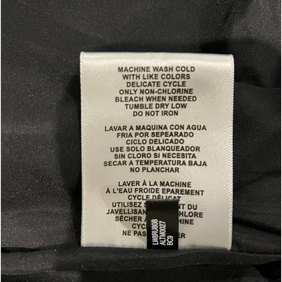 Levi’s black croc faux leather moto jacket - Picture 11 of 15